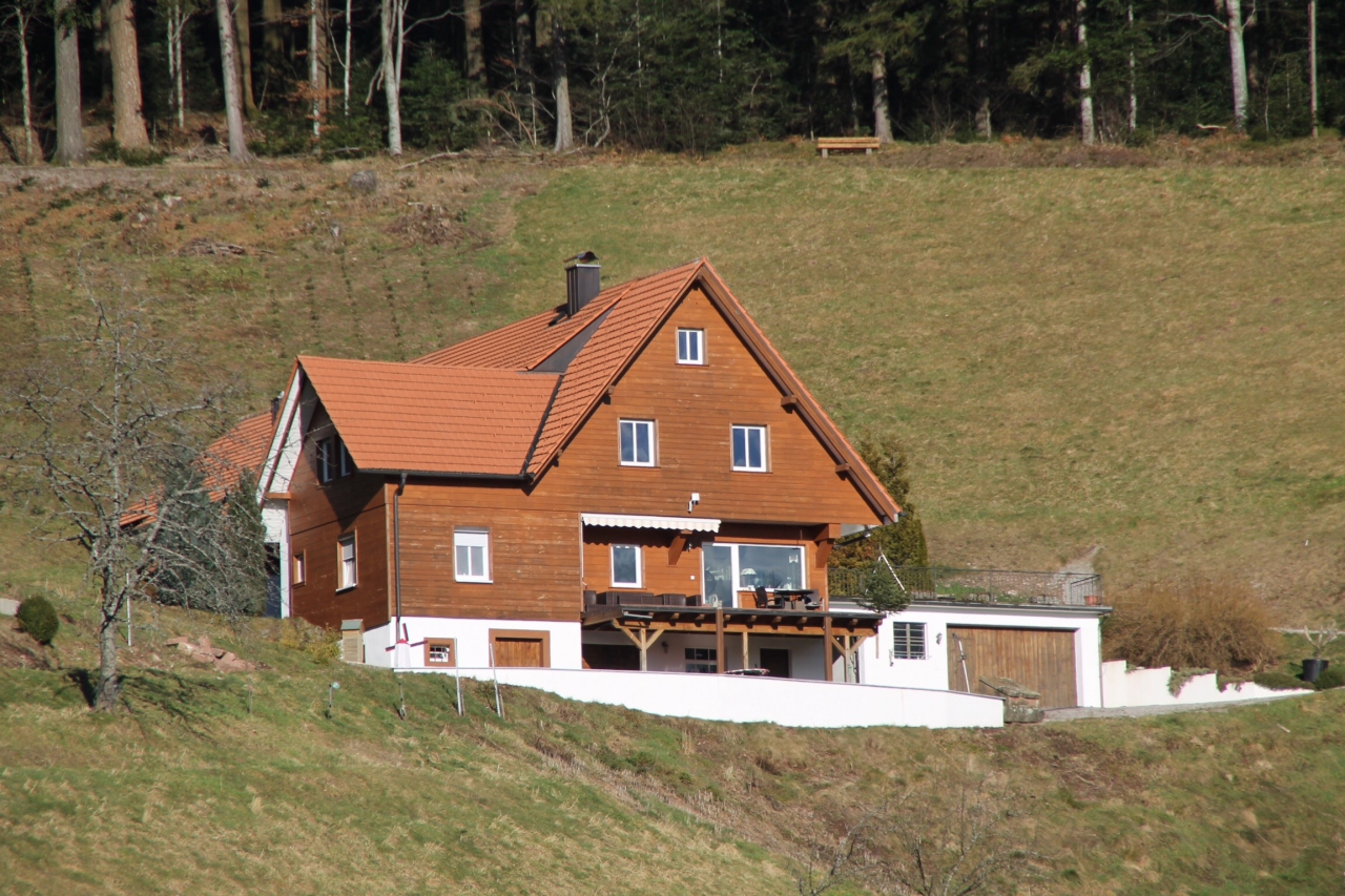 Beautiful farm at 750 meters altitude in the Northern black forest