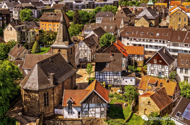  The old houses in Germany